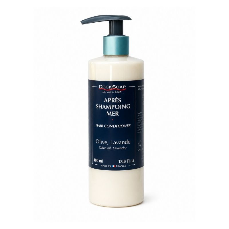 Après shampoing mer 400ml, aux huiles essentielles de lavande et de romarin