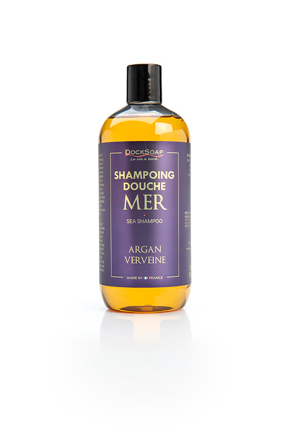 Shampooing Douche UItilisable en mer à l'Argan Verveine 500ml