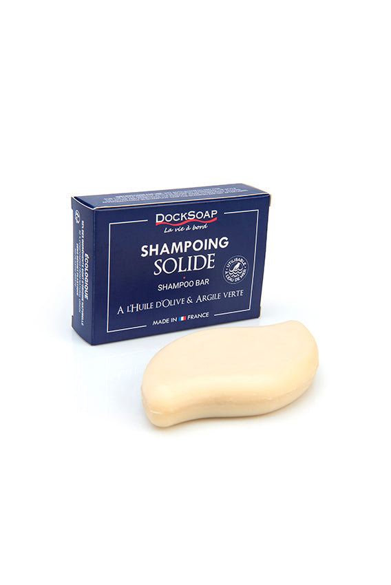 Shampoing solide utilisable eau de mer au beurre de karité
