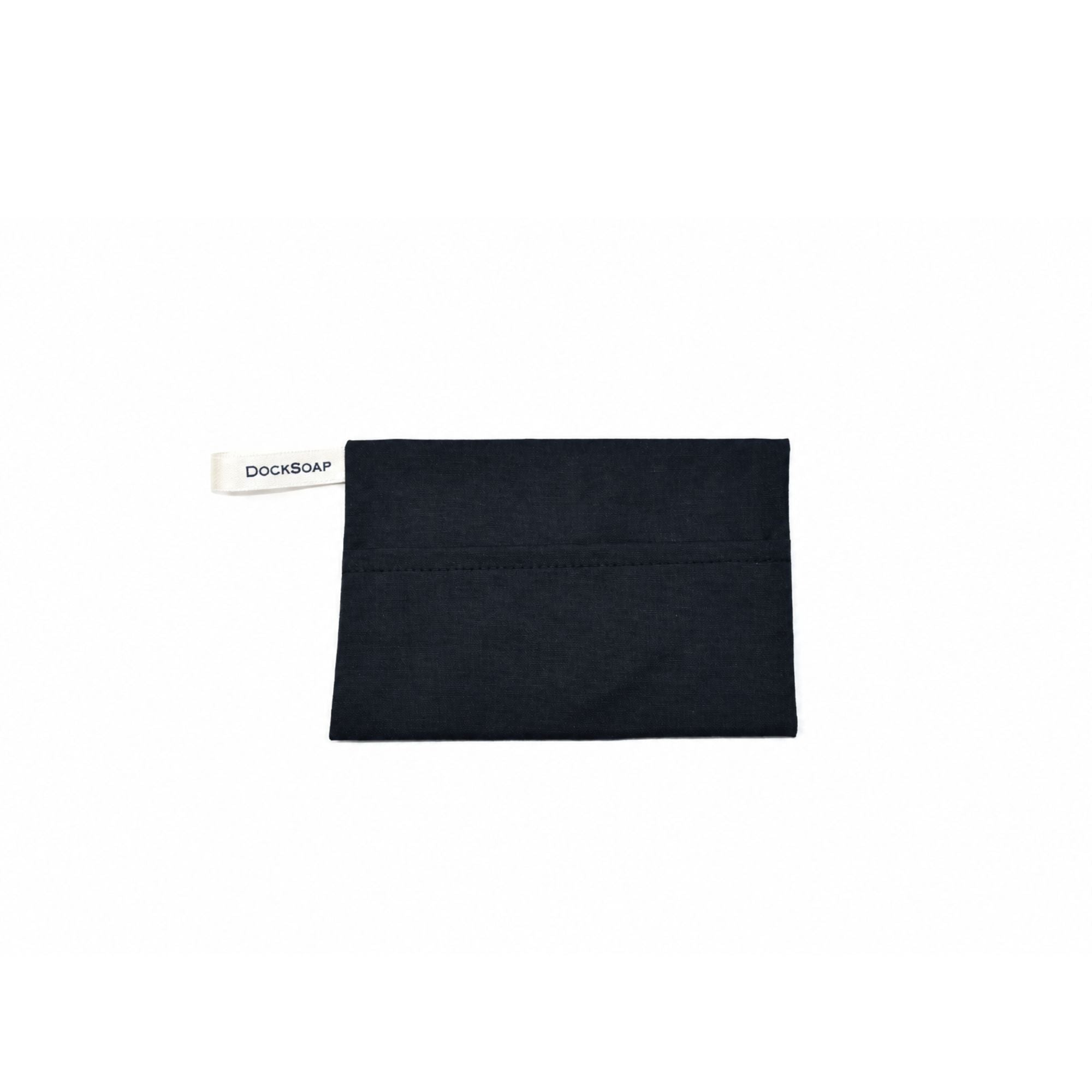 Pochette textile pour shampoing solide