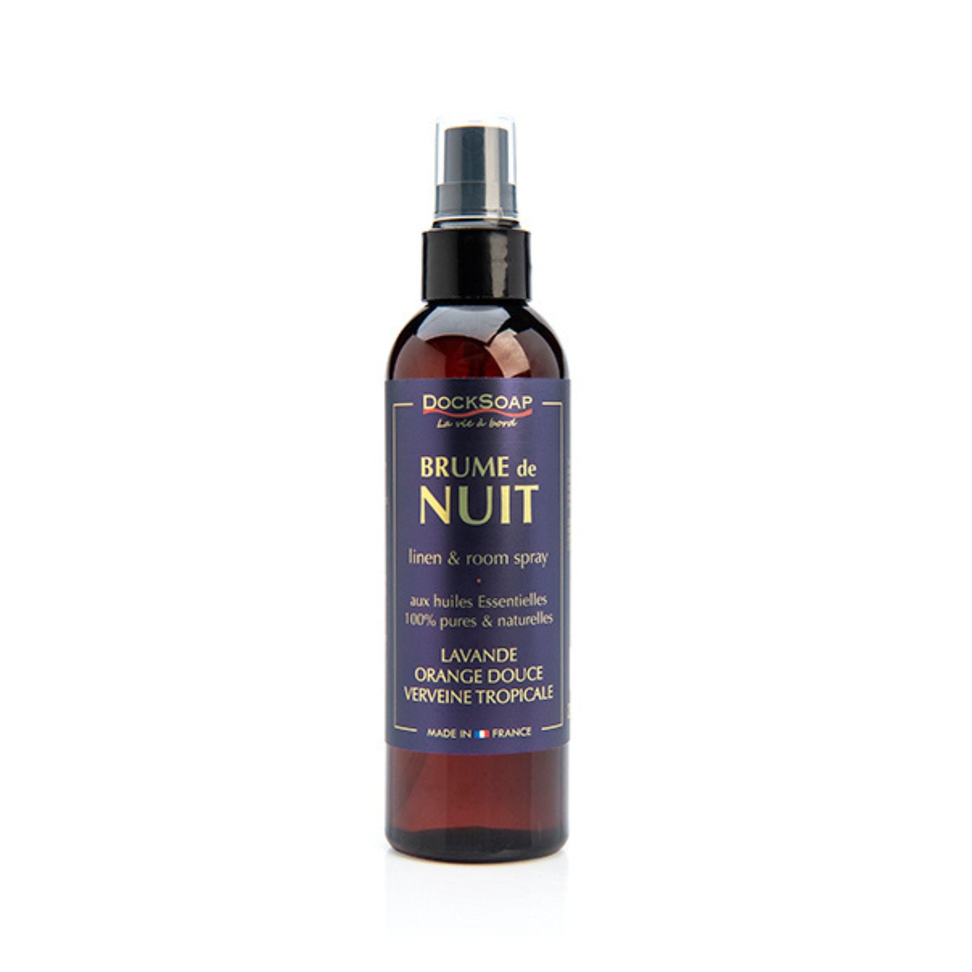 Brûme de nuit spray aux huiles essentielles de lavande, verveine et orange