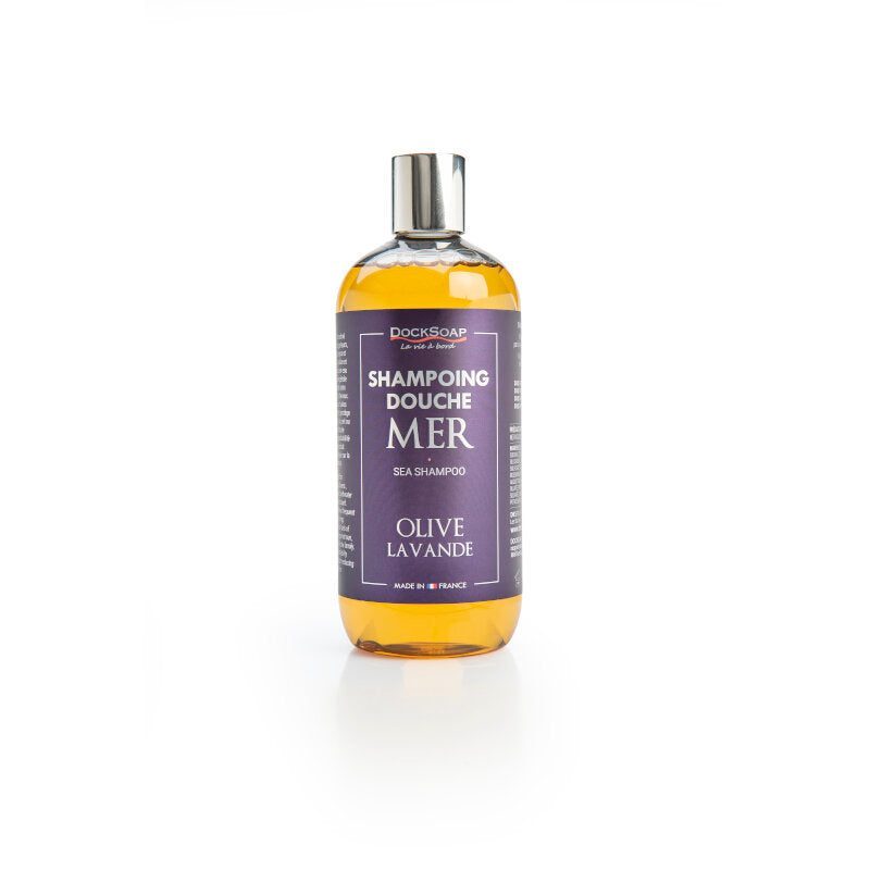 Shampooing Douche mer Olive Lavande sans sulfate 500ml